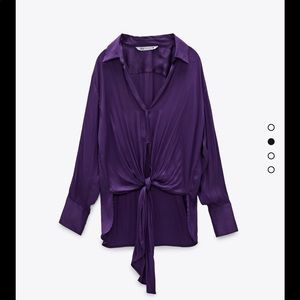 Zara Satin Shirt